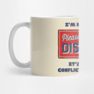 Conflict Avoidance-Do not disturb! Mug